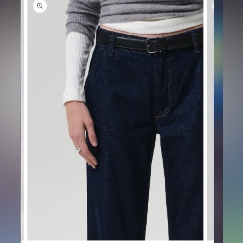 NWT Citizens of Humanity Annina Pocket Trouser 30" jean in Jones Sz 23 - Picture 5 of 16